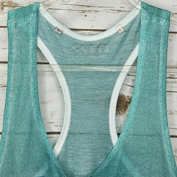 Guess Graphic Tank Top Size Large - Picture 5 of 6